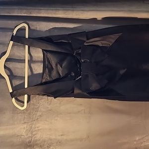 Allen Schwartz Prive, Size 10, square neck, bowback dress. NEW